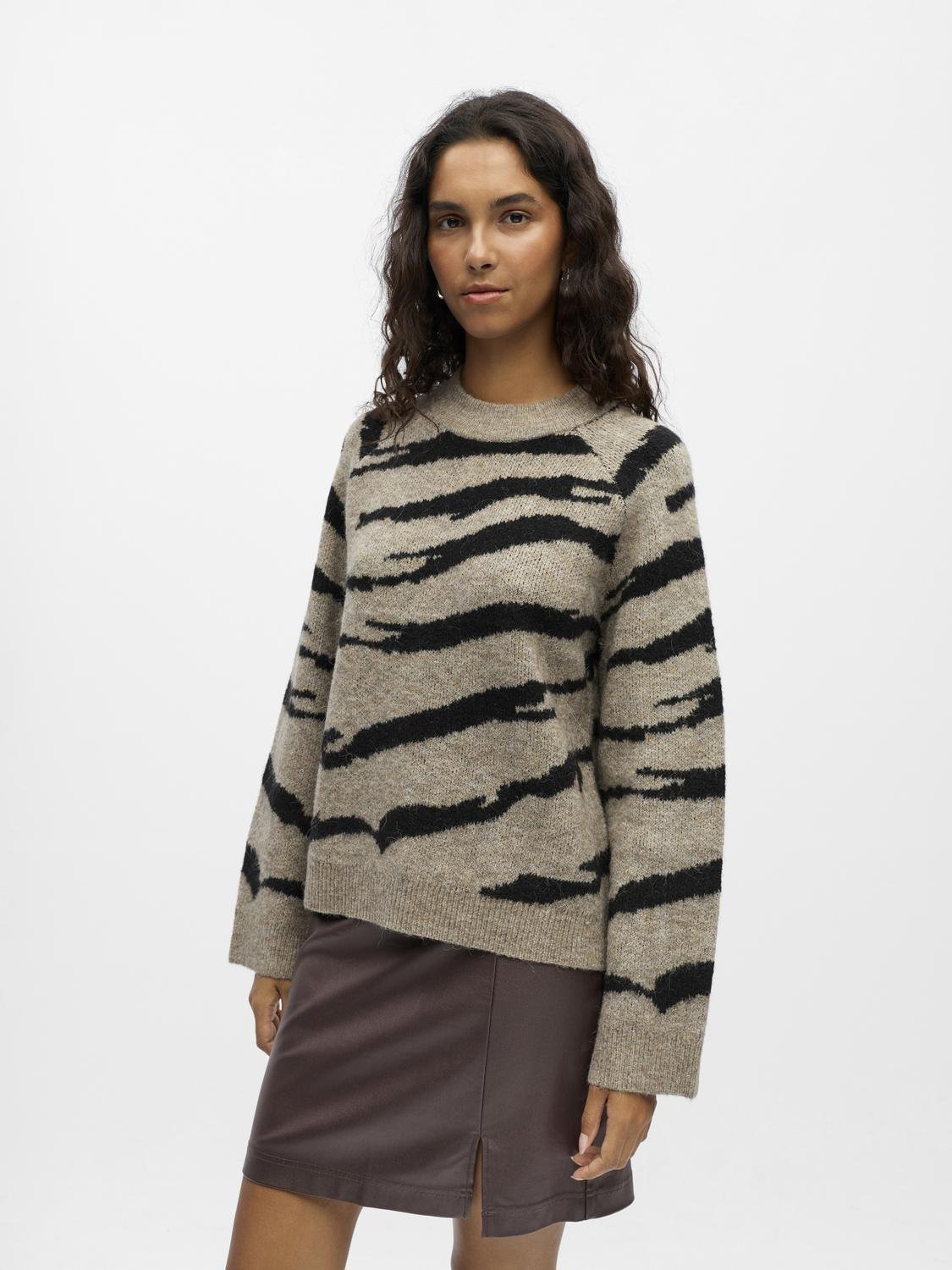 OBJDIANA Pullover - Morel - VERO MODA & VILA Bergvik